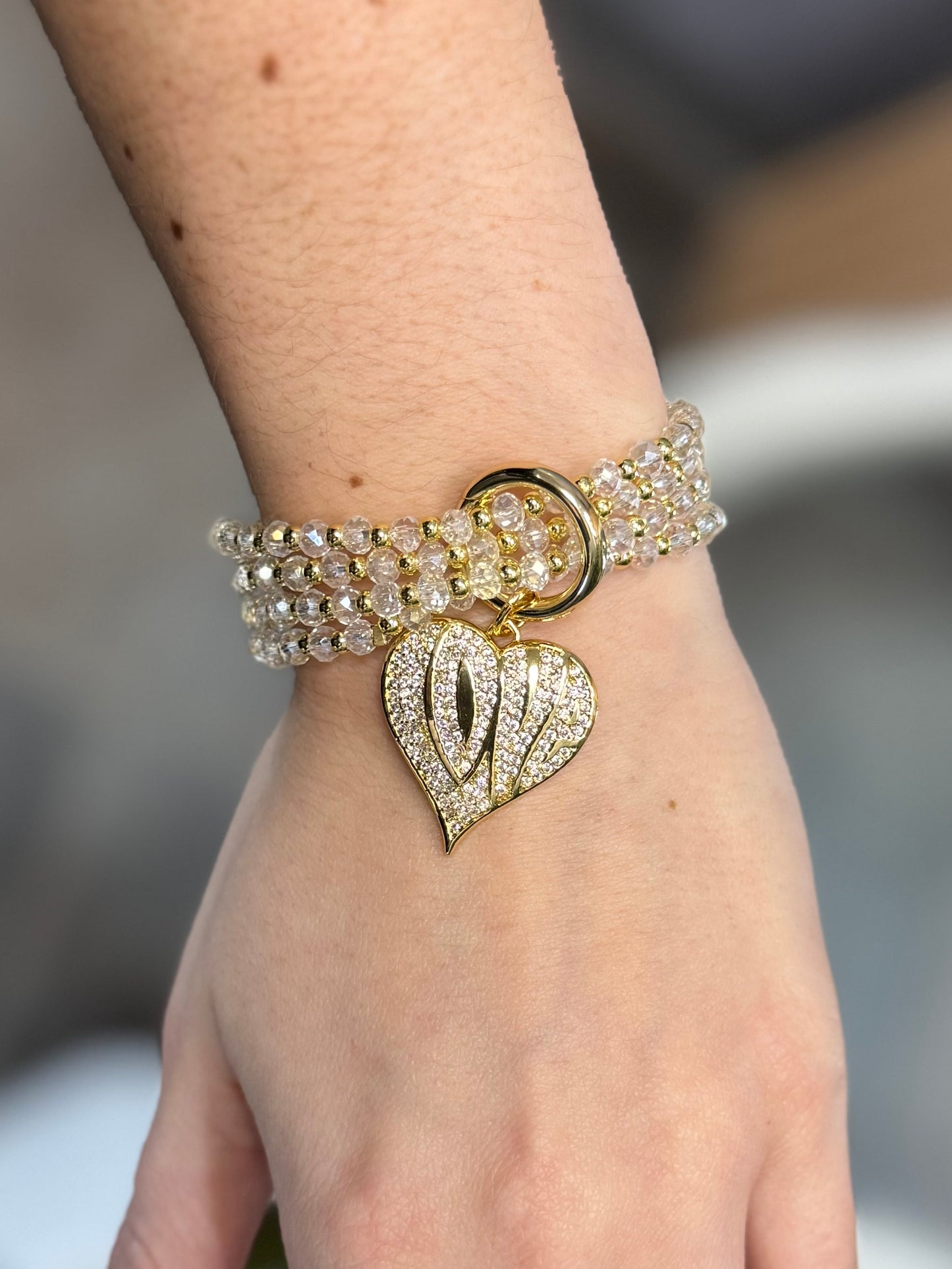 Love heart bracelet