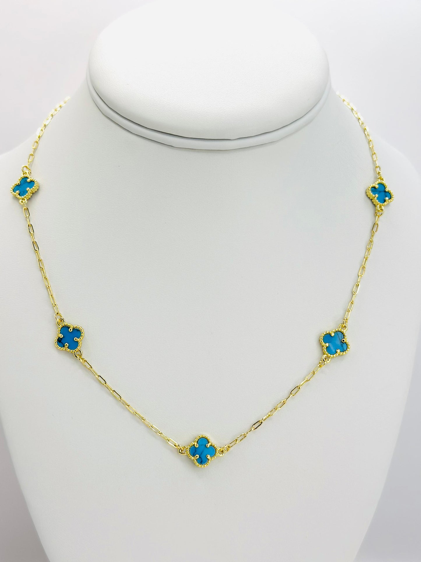 Van Cliff blue necklace