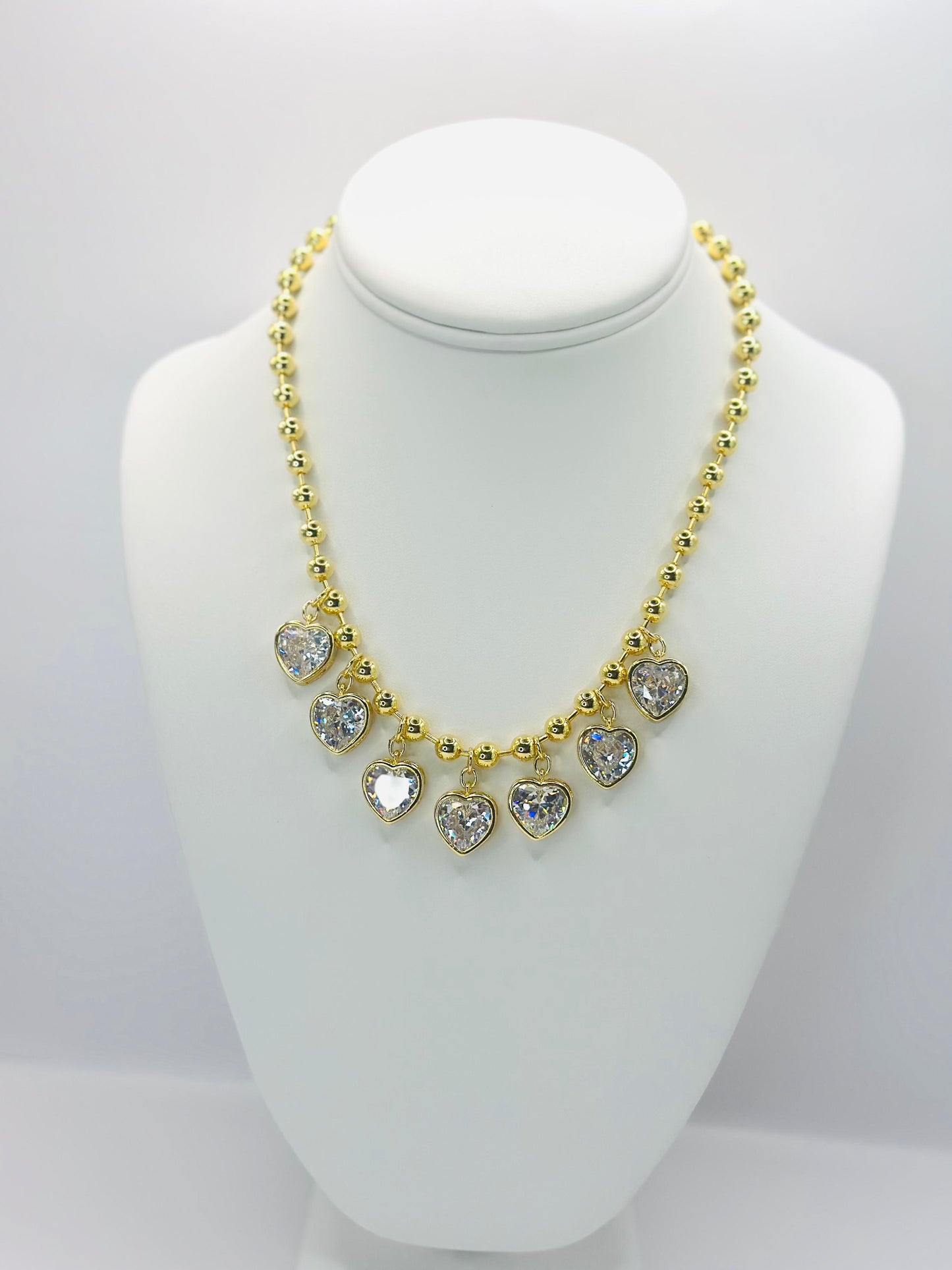 Mónica Heart Necklace