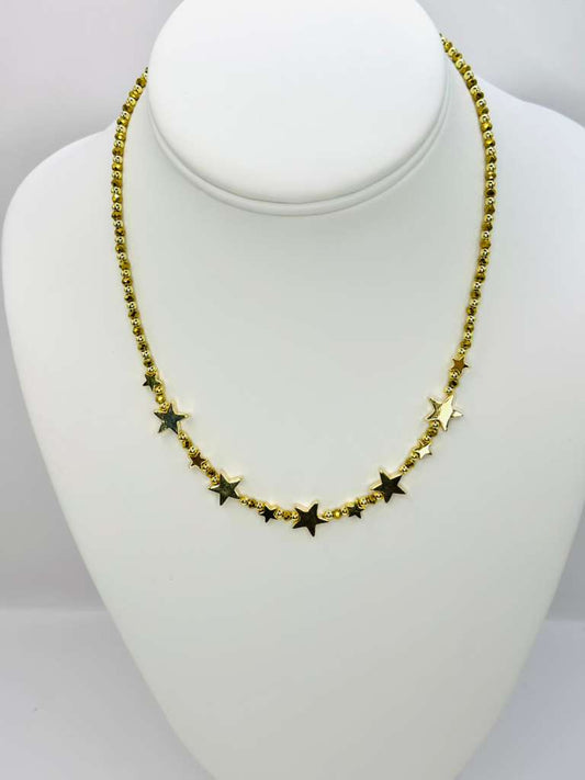 Star cristal necklace