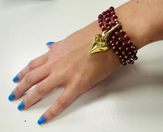 Otoño heart bracelet