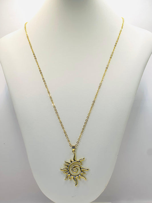 Sun marine necklace