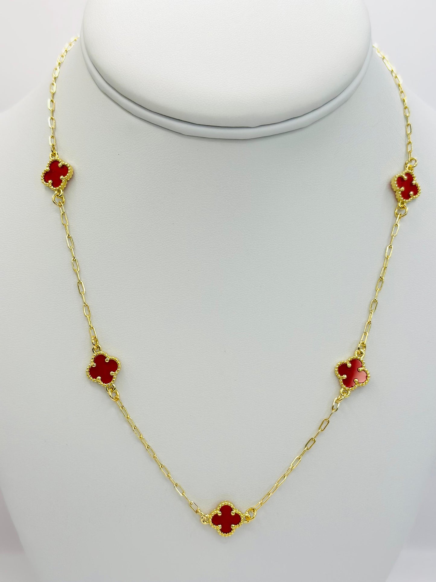 Van Cliff red necklace