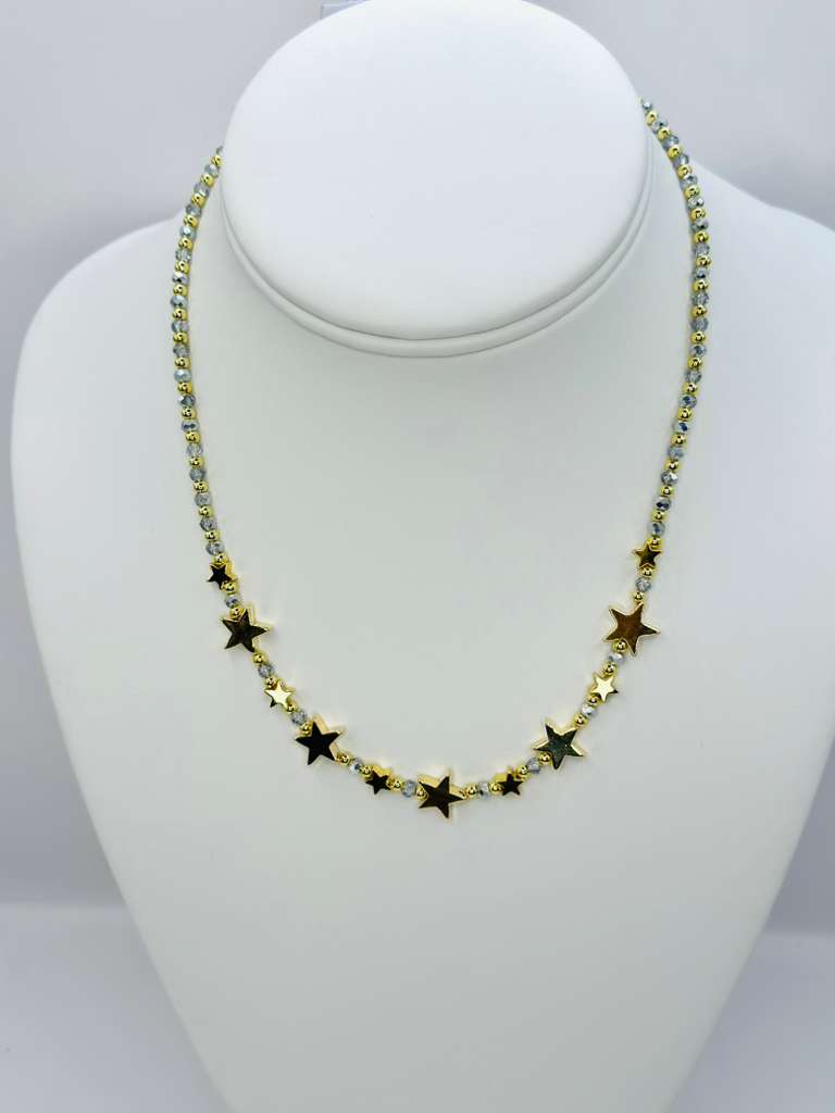 Star cristal necklace