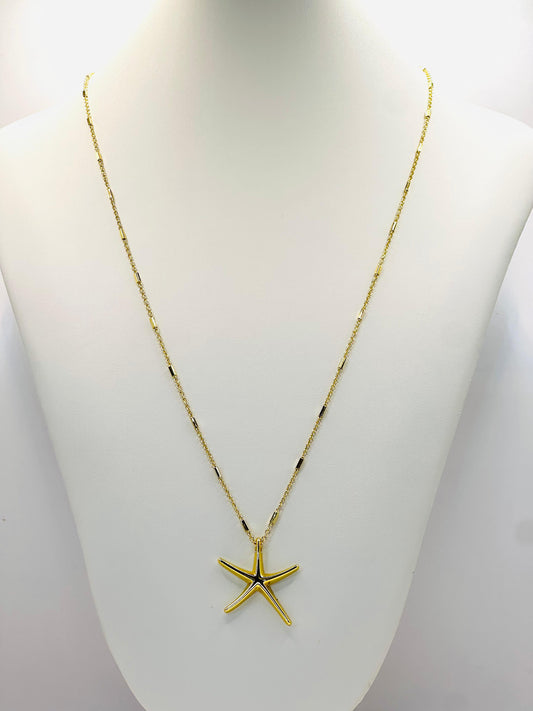 Star marine necklace