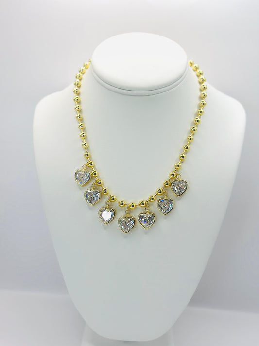 Mónica Heart Necklace