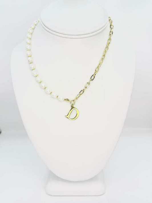 Camila Initial D Necklace