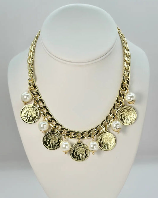 Isabel Coin Necklace
